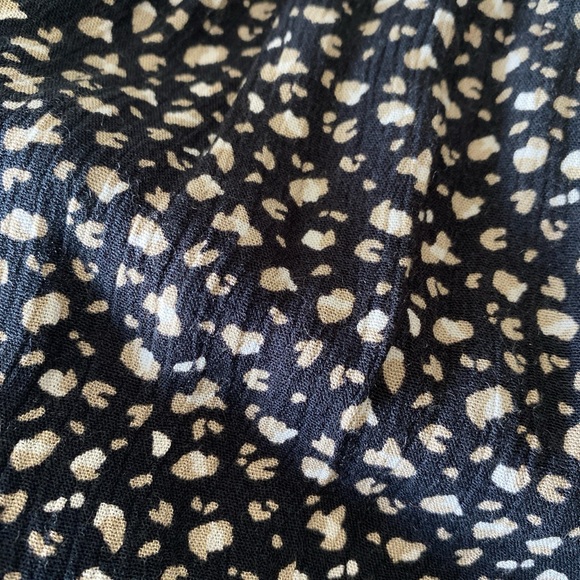 Black cheetah print dress - Picture 5 of 6